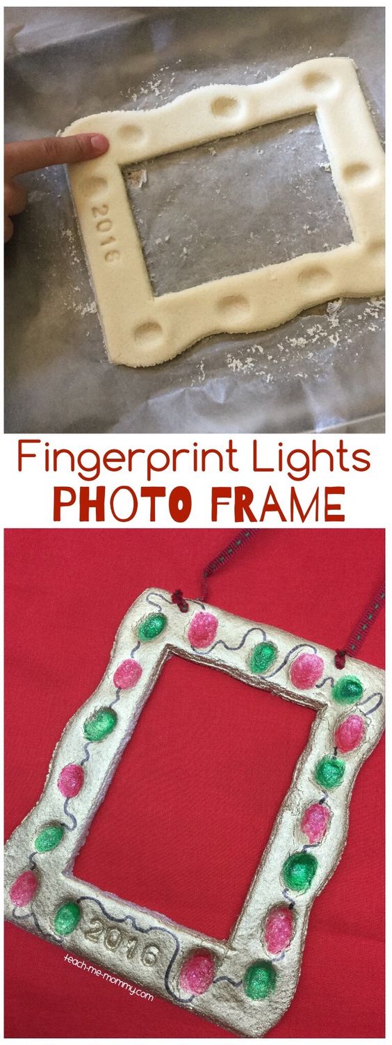 Fingerprint Lights Photo Frame. 