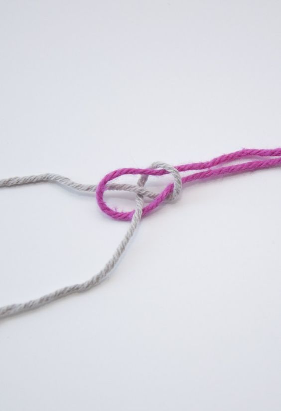 How to Tie a Knot to Join Threads. 