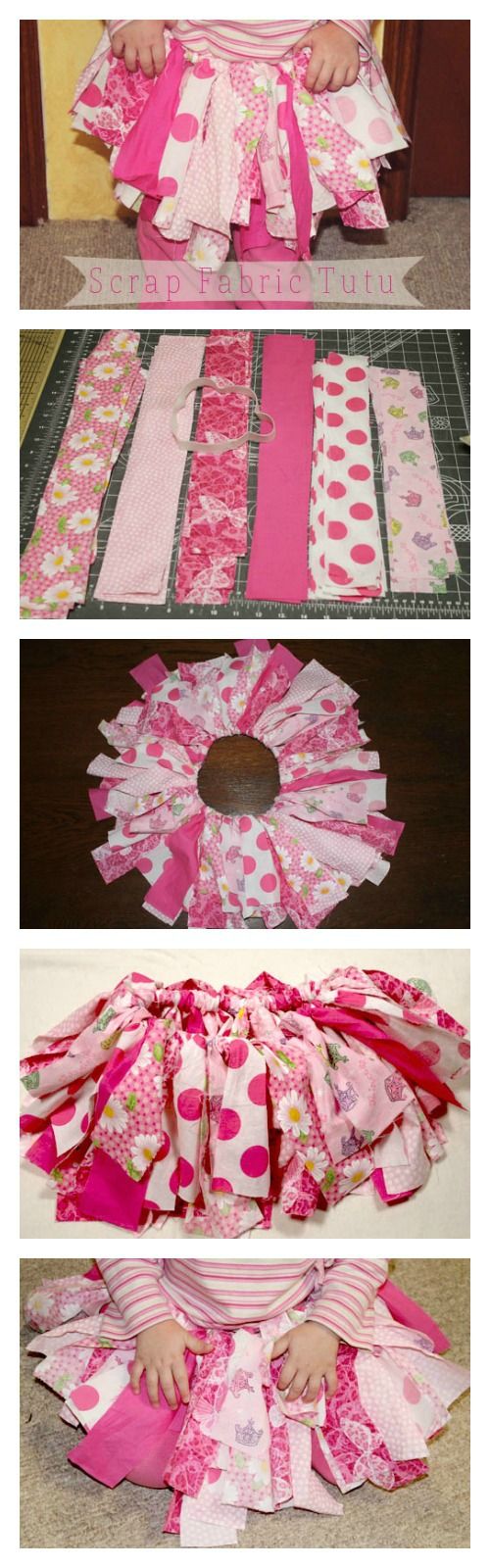 Scrap Fabric Tutu. 