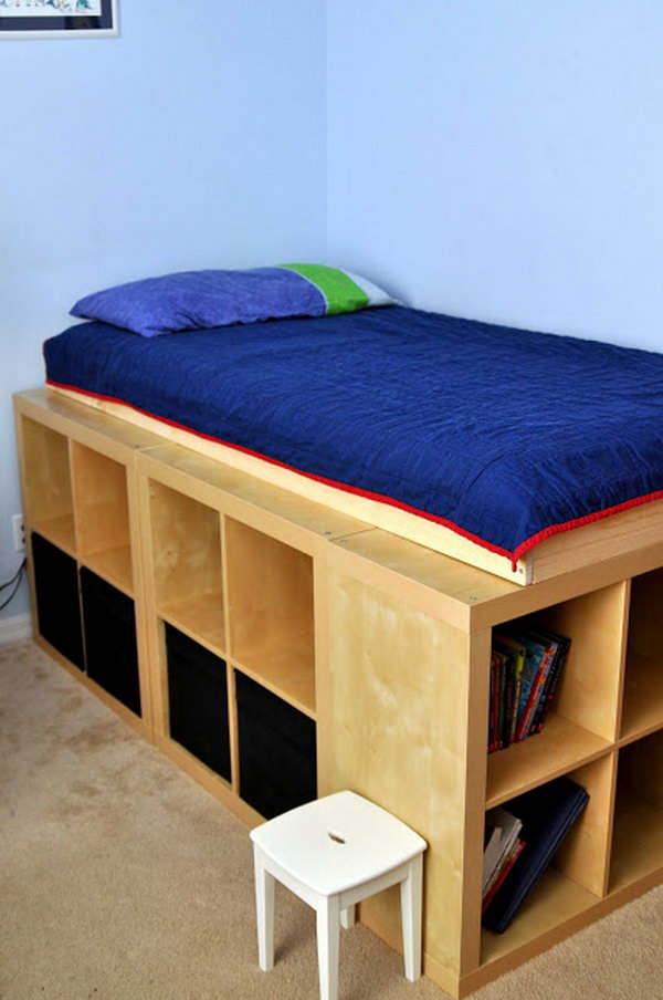 Clever Storage Bed Frame. See how 