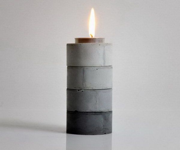 DIY Stackable Gradient Candle Holders. See more