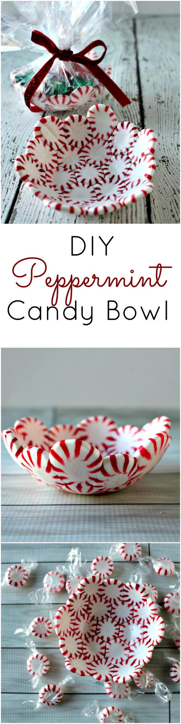 Peppermint Candy Bowl. 