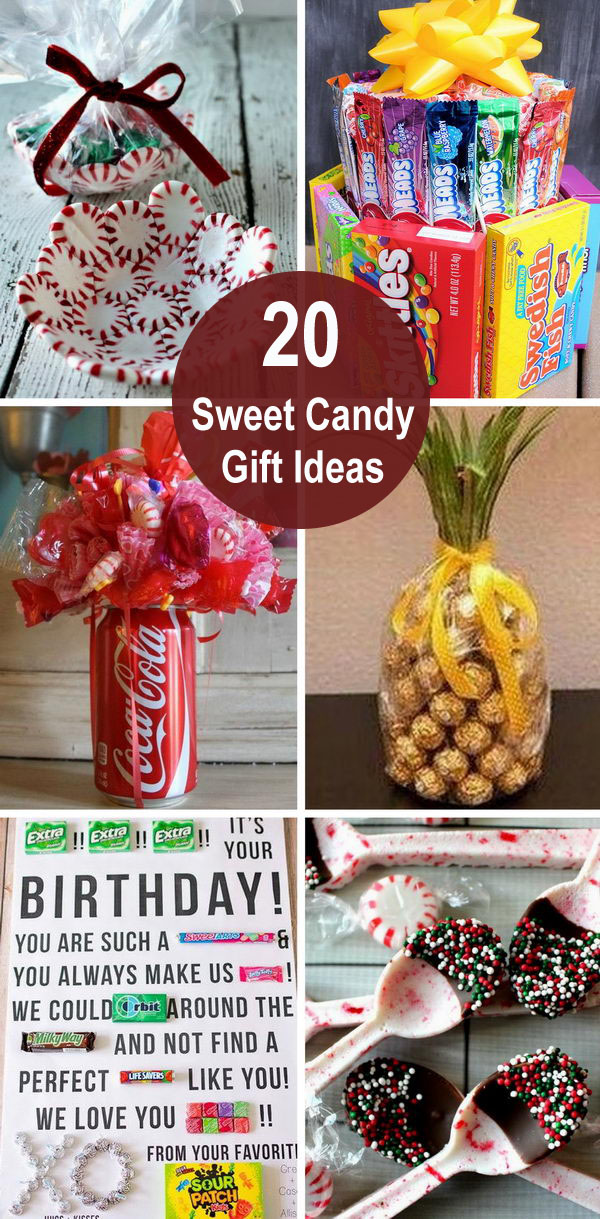 20+ Sweet Candy Gift Ideas. 
