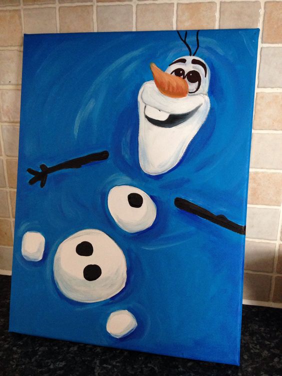 12 Amazing Canvas Painting Ideas for Christmas 12