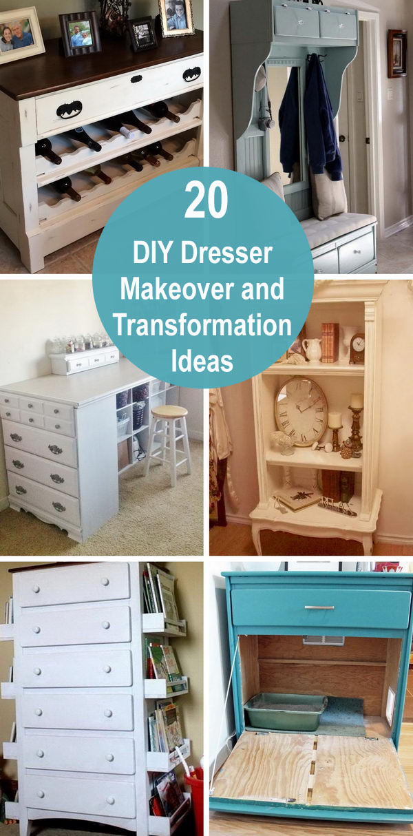 Diy Dresser Makeover And Transformation, Tall Dresser Ideas