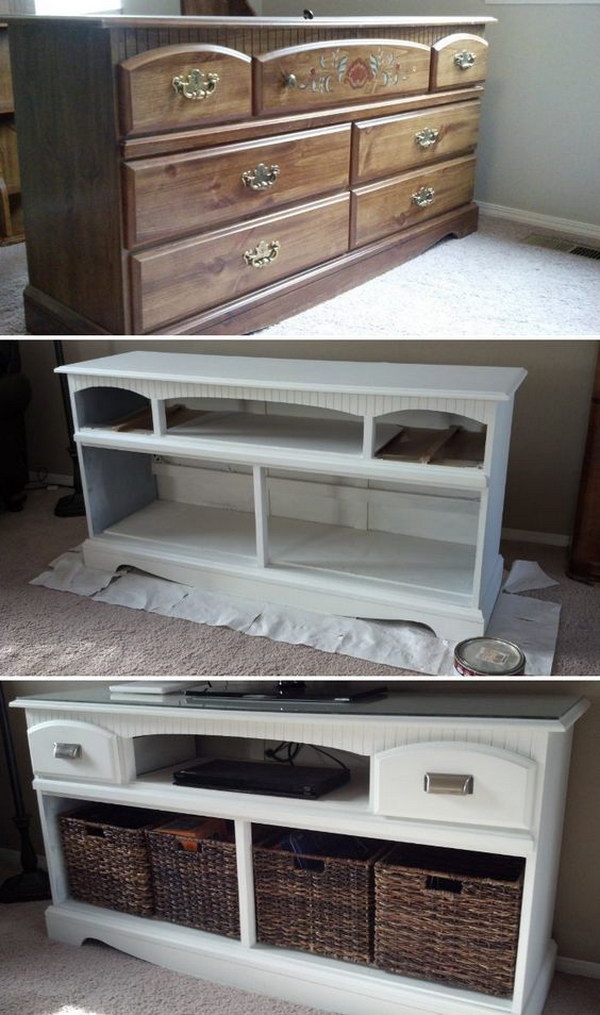 TV Stand Makeover. 