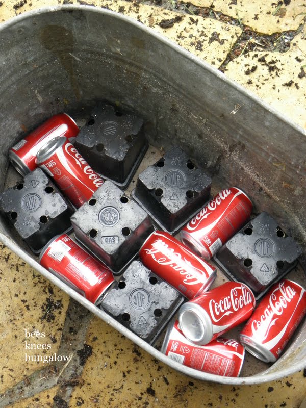 Use Empty Soda Cans At The Bottom Of A Planter To Make It Lighter. 