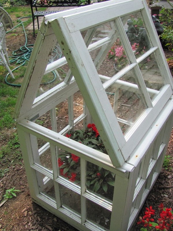 Make Your Own Small Window-Based Flower House. 