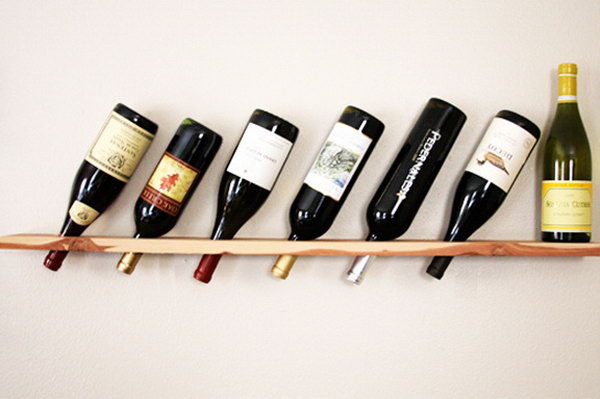  Wood Plank Wine Rack. Get the directions 