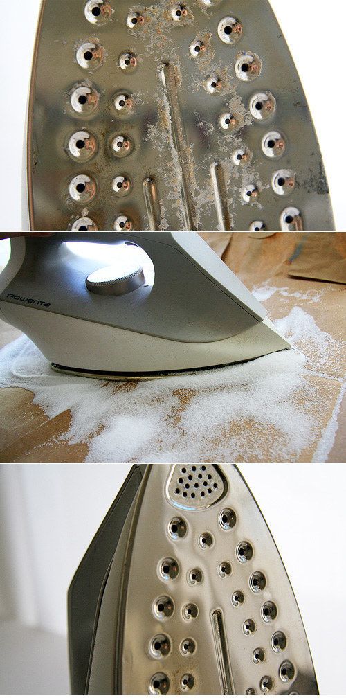 How to Easily Clean Your Iron with Only Salt 