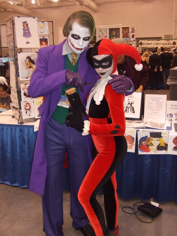 Harley Quinn And Joker Costume. 
