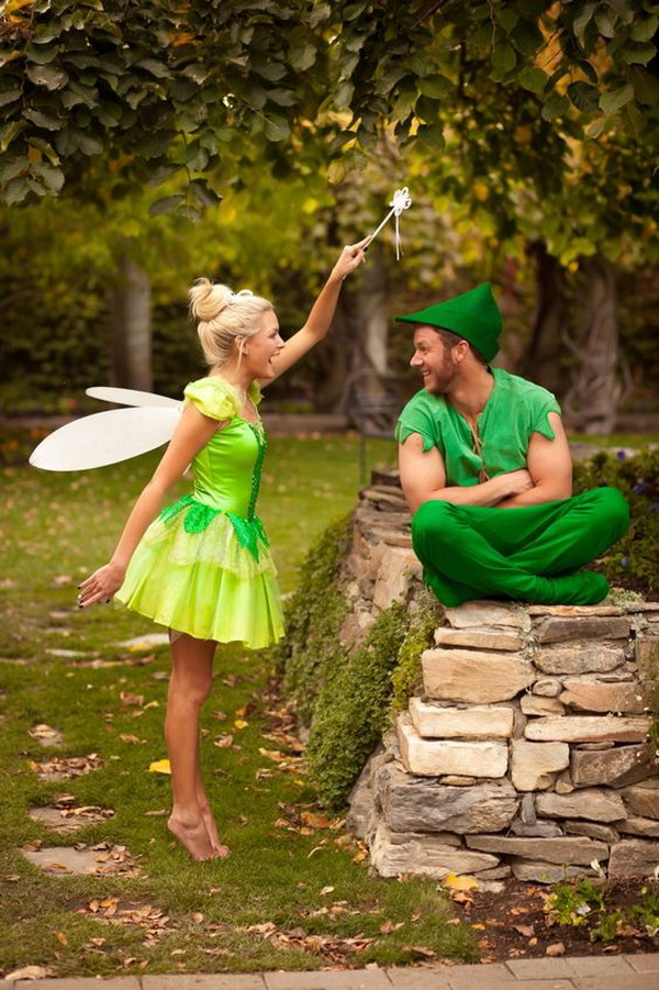 Peter Pan Tinker Bell Costumes. 