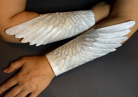 Angel Wings Bracers. 